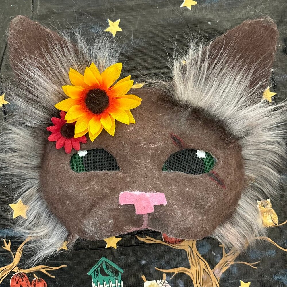 Maine Cat Therian Mask